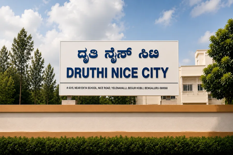 Druthi Nice City entrance